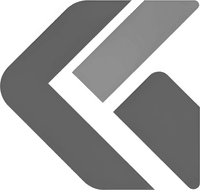 Минималистичный серый логотип ProfitFlow — надежного партнера по предоставлению рекламных аккаунтов для арбитражников